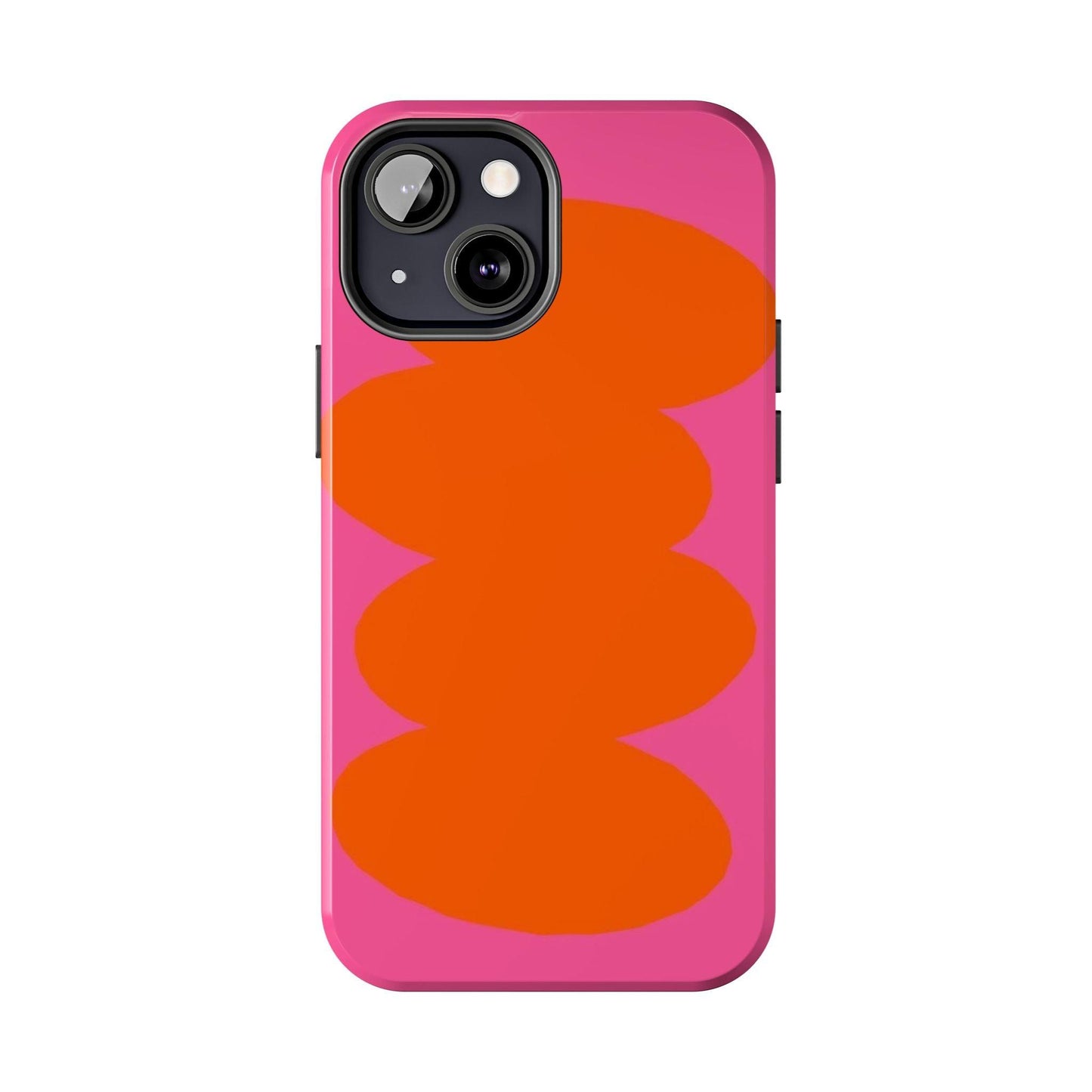 Pink Tangerine Blush Tough iPhone Cases