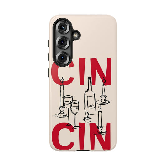CIN CIN Wine-Themed Samsung Phone Case