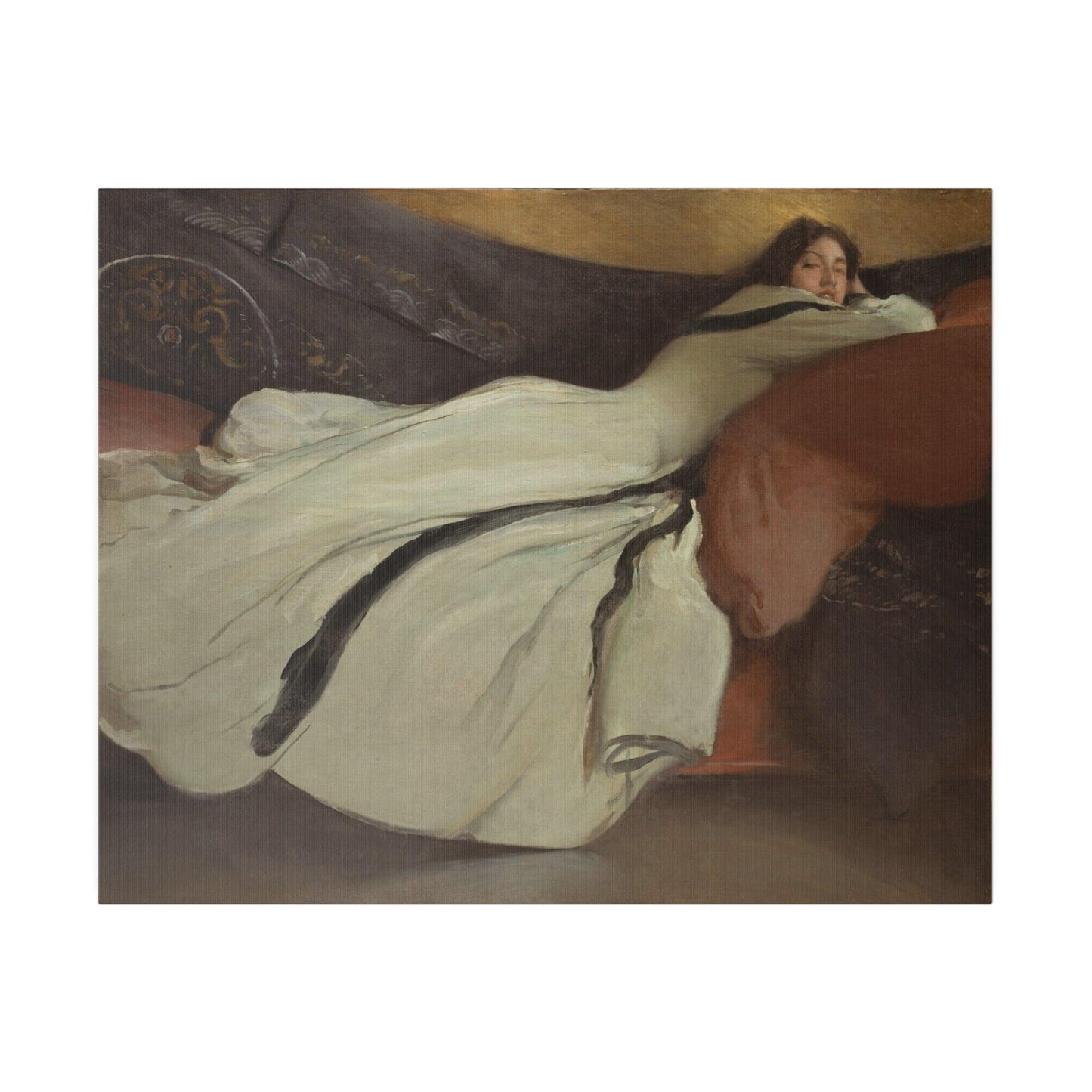 Repose by John White Alexander - Matte Canvas, Stretched, 0.75"