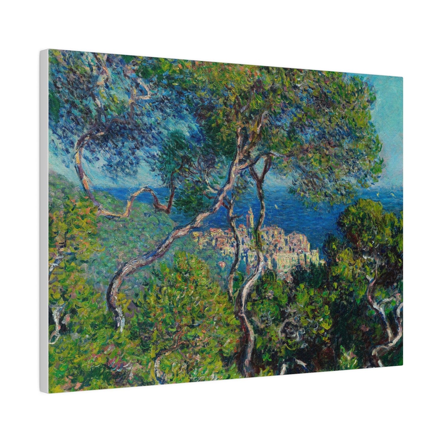 Bordighera (1884) by Claude Monet - Matte Canvas, Stretched, 0.75"