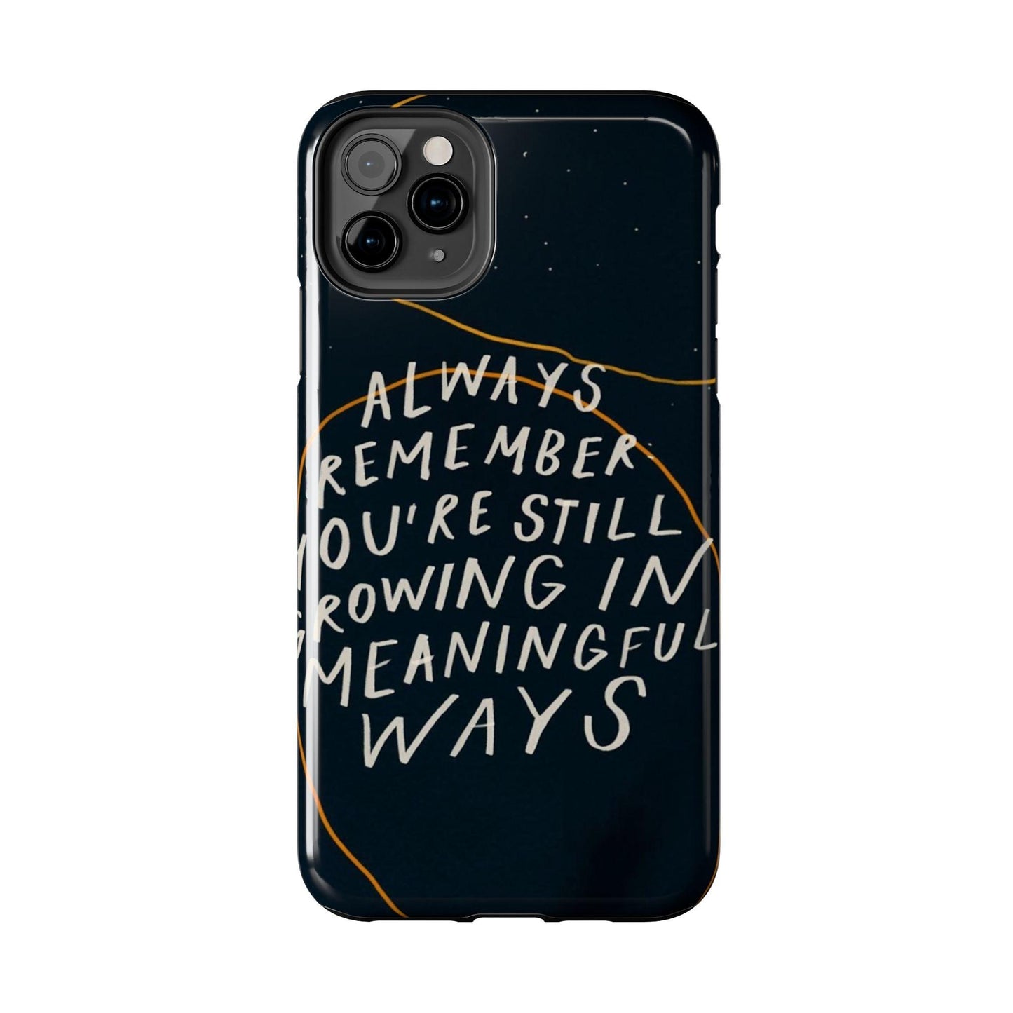 Always Growing Tough iPhone Cases