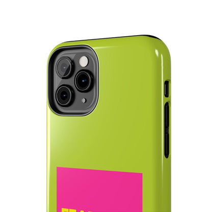 Fearless Tough Neon iPhone Cases