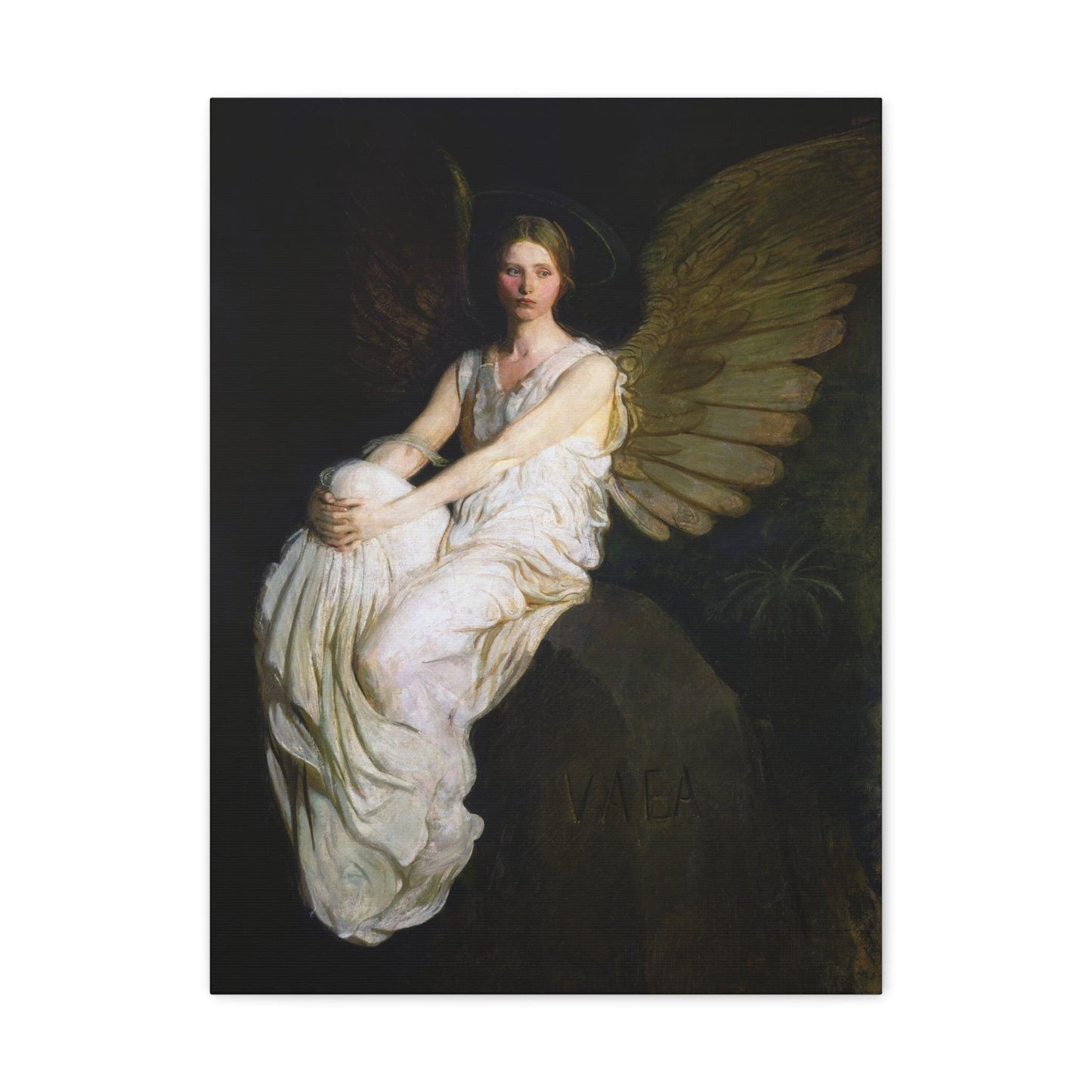 Stevenson Memorial (1903) painting by Abbott Handerson Thayer - Canvas Gallery Wraps