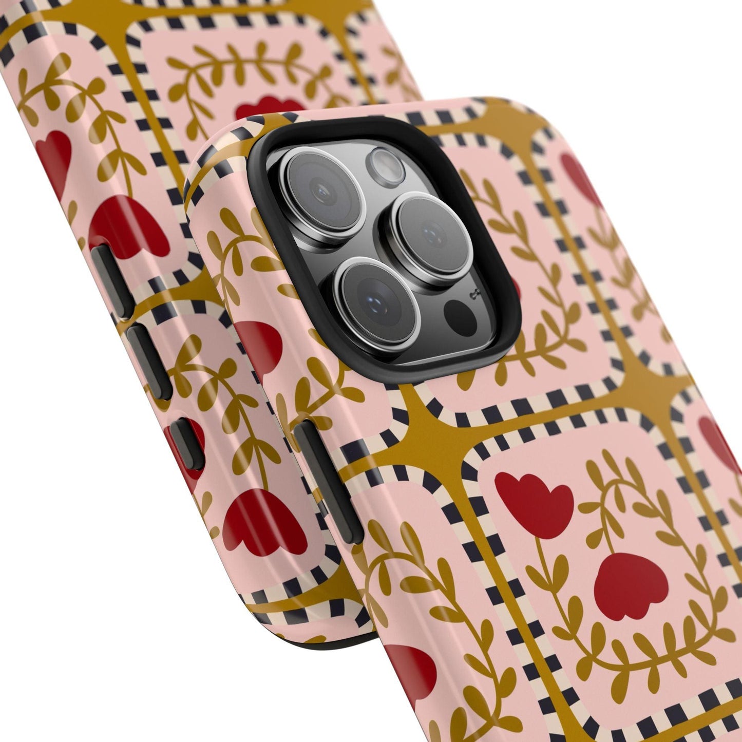 Floral Quirkiness Designer Tough iPhone Cases