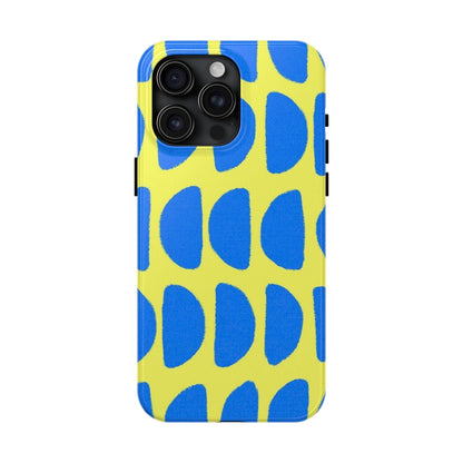 Electric Half-Moons Tough iPhone Cases