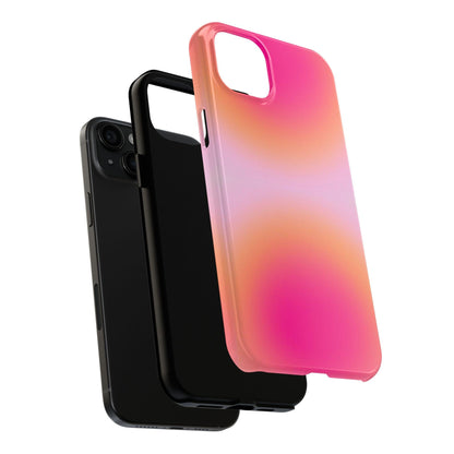 Sunset Glow Tough iPhone Cases with dual layer protection