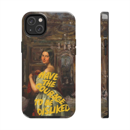 Victorian Art Twist - Have Courage - iPhone Cases