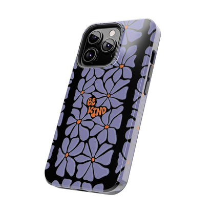 Be Kind Floral Tough iPhone Cases