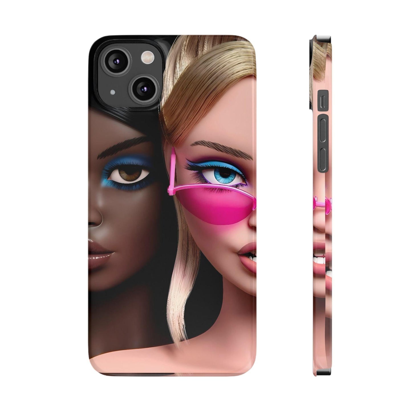 Divas Besties Duo Slim Phone Cases