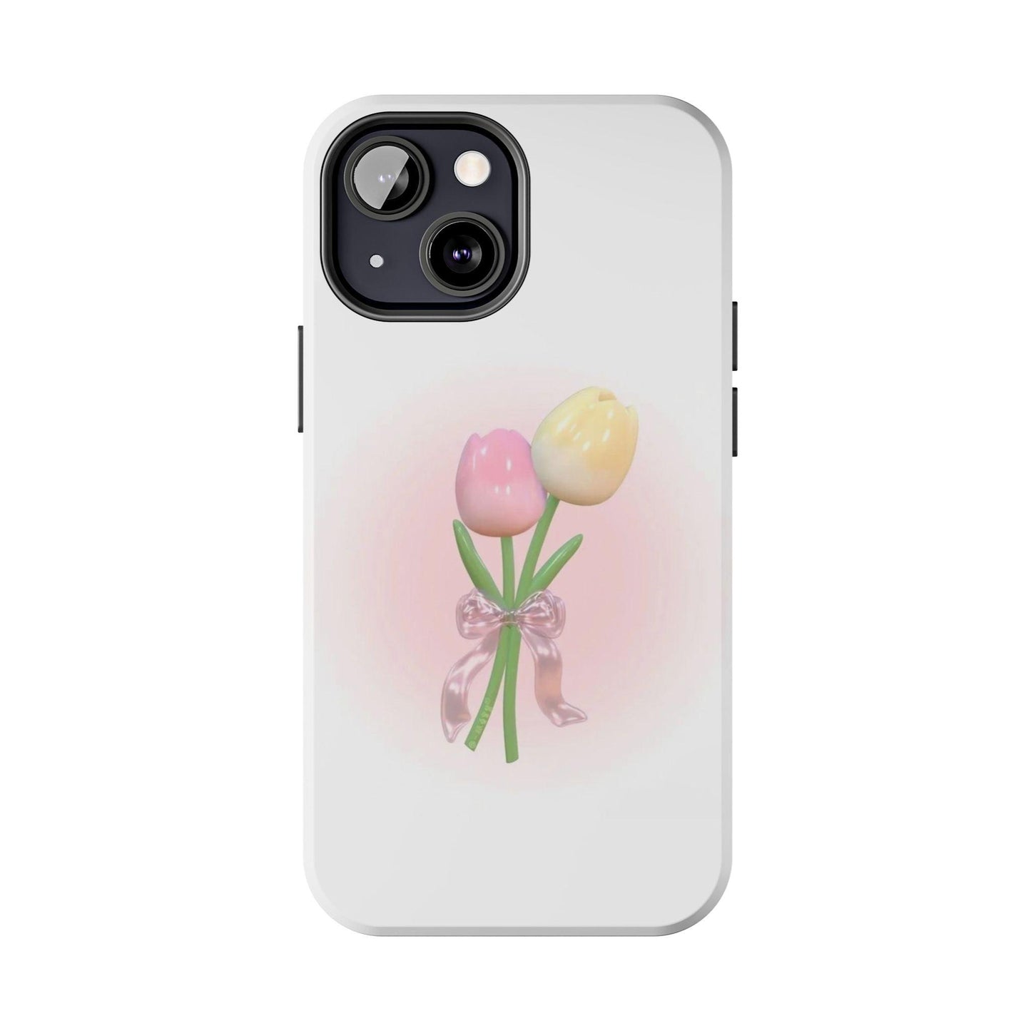 The Tulips Treasure Tough iPhone Cases