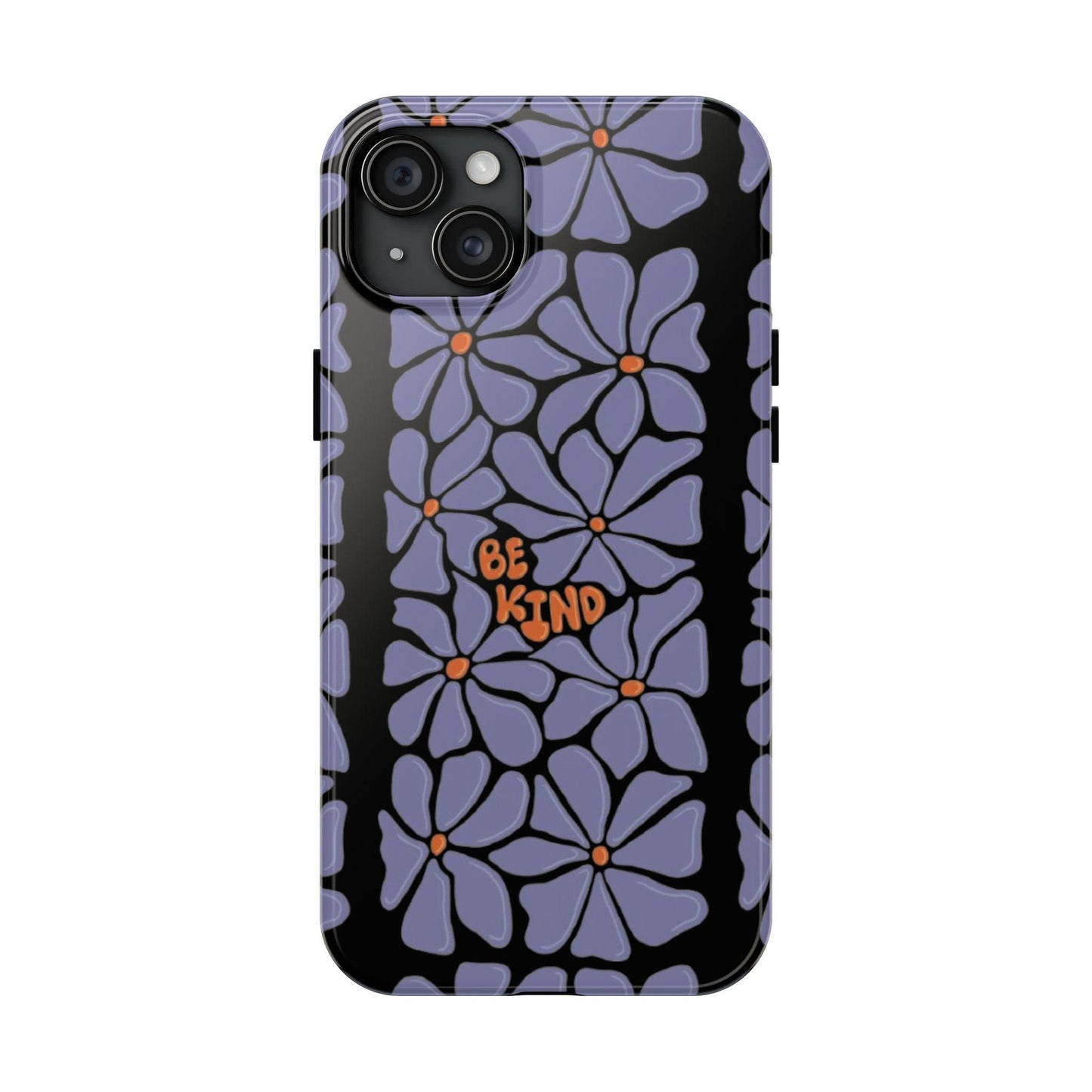 Be Kind Floral Tough iPhone Cases