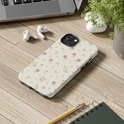 Minimalist Floral Cute iPhone Cases