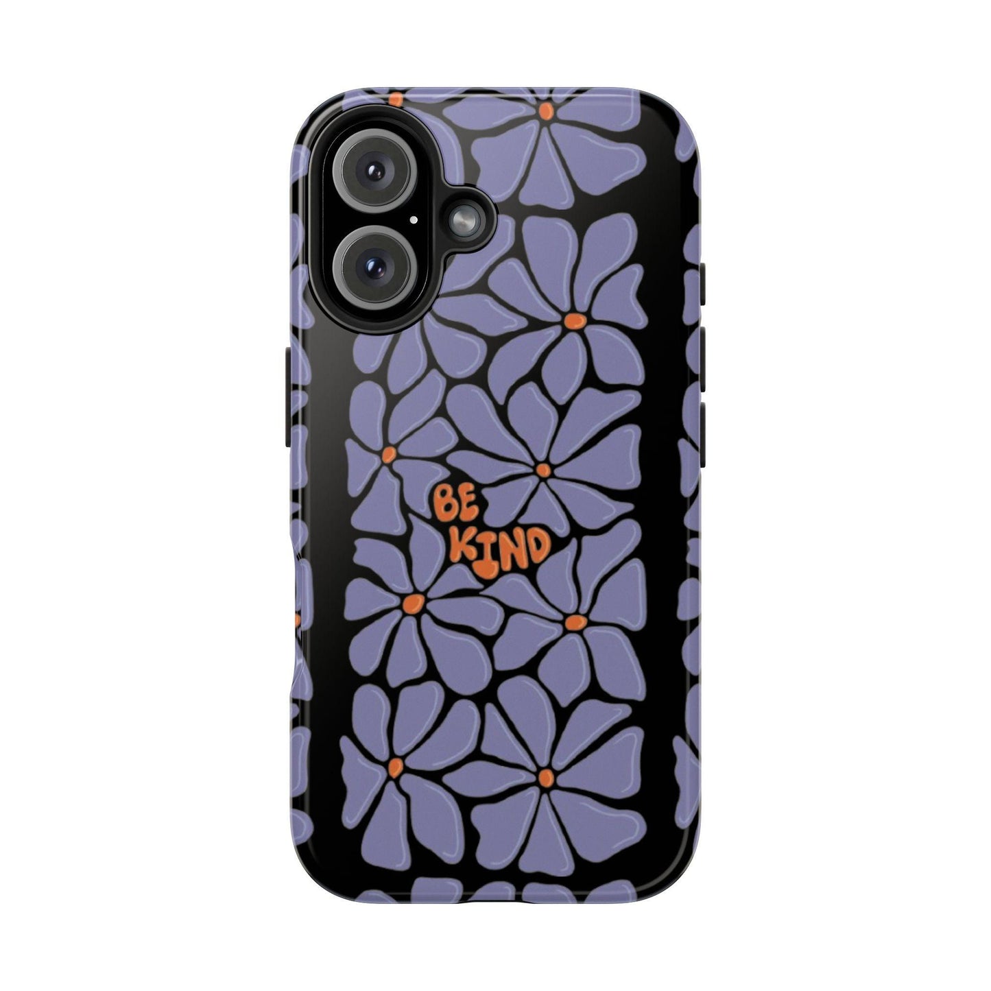 Be Kind Floral Tough iPhone Cases