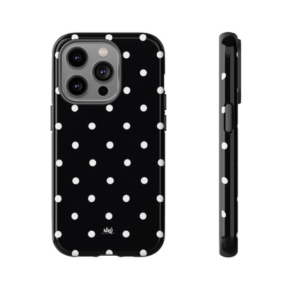 Classic Black Polka Dot Phone Case
