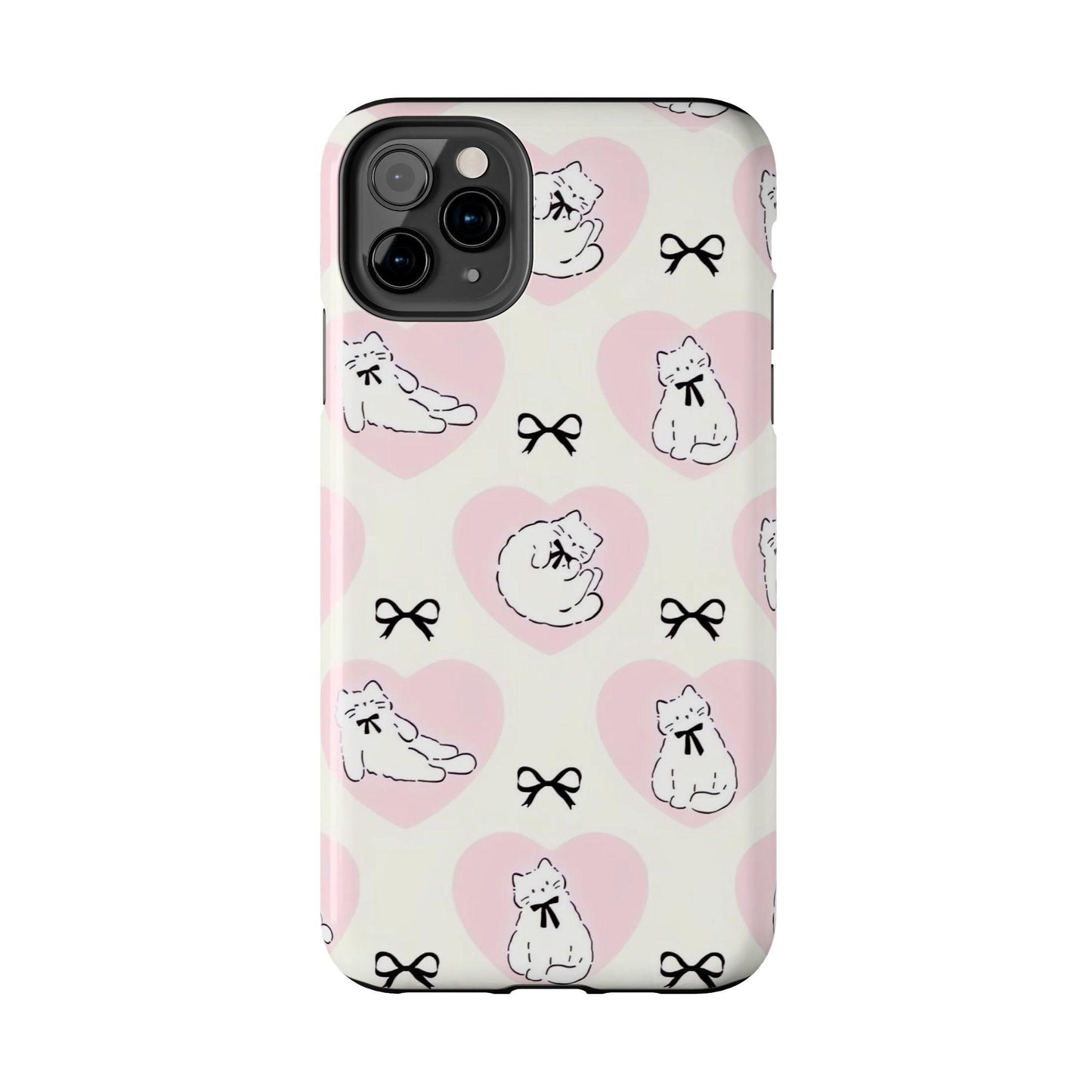 Kitty Love Affair Tough iPhone Cases