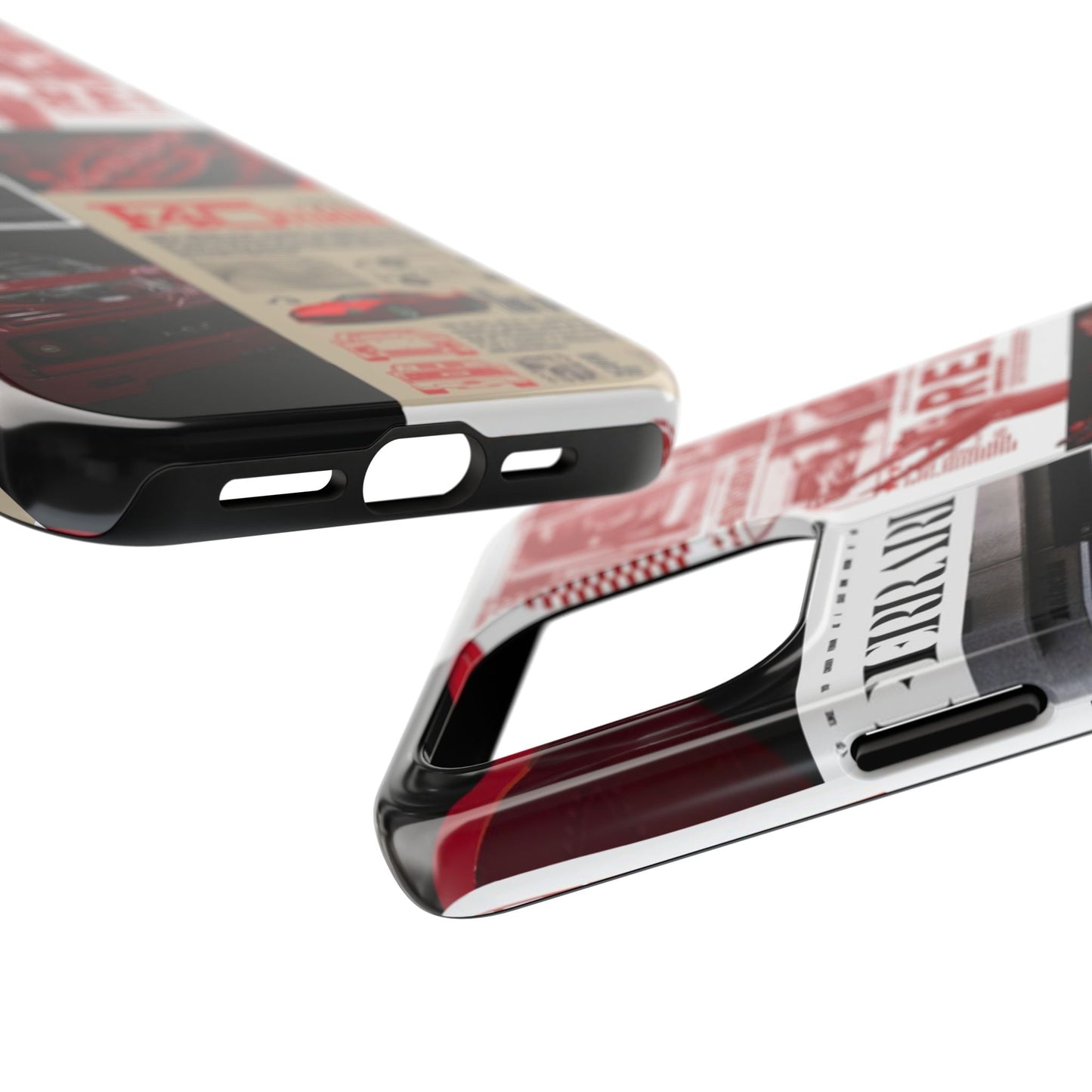 Race Car-Inspired Tough Phone Case - Automotive Passion for Car Enthusiasts