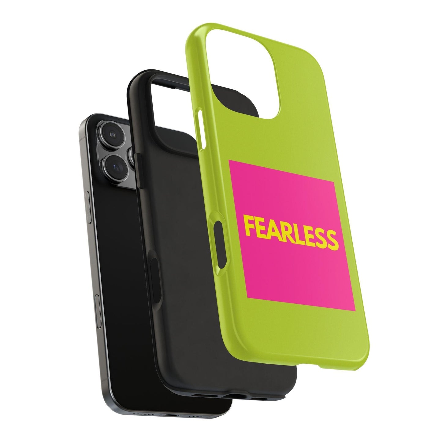 Fearless Tough Neon iPhone Cases