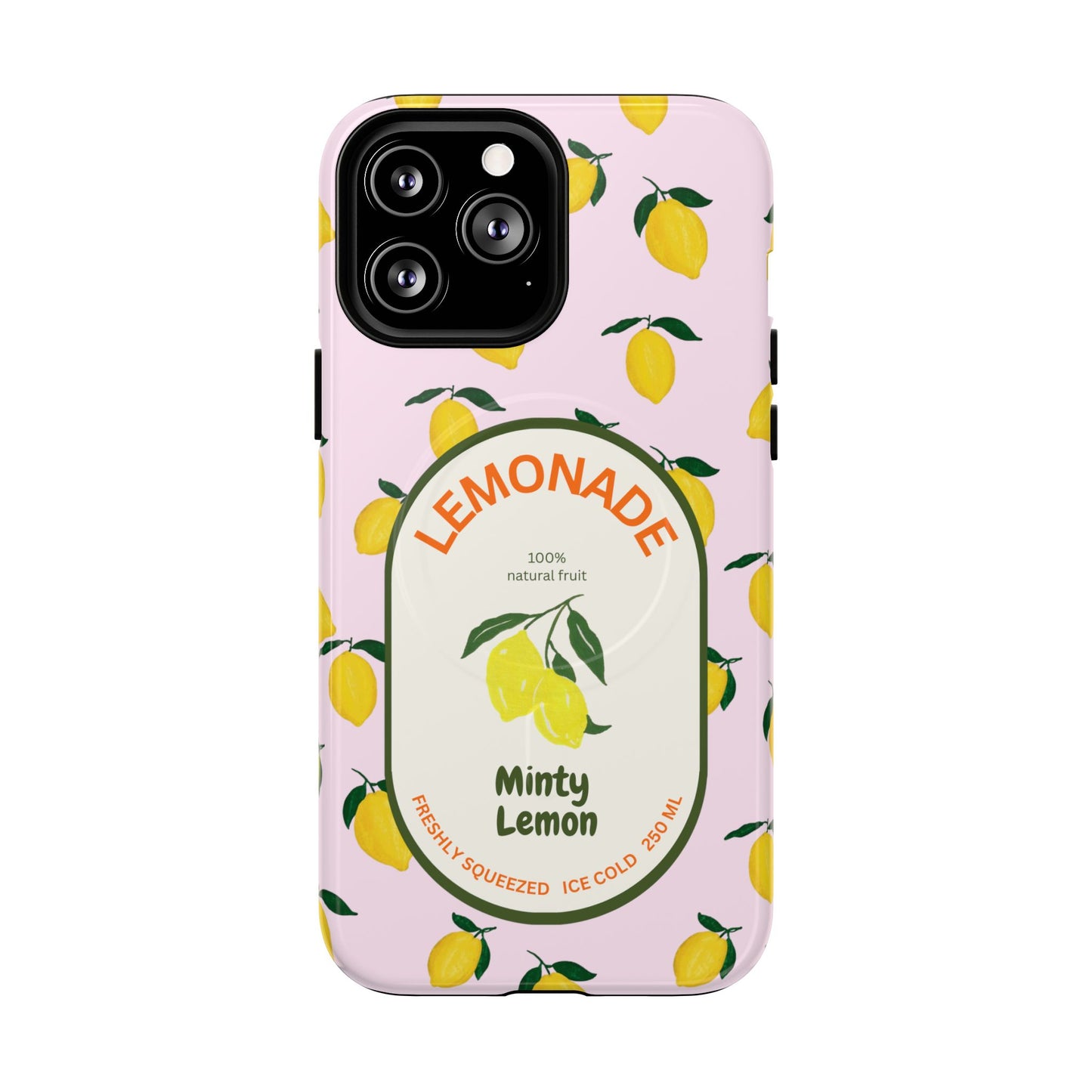 Minty Lemon MagSafe Phone Case