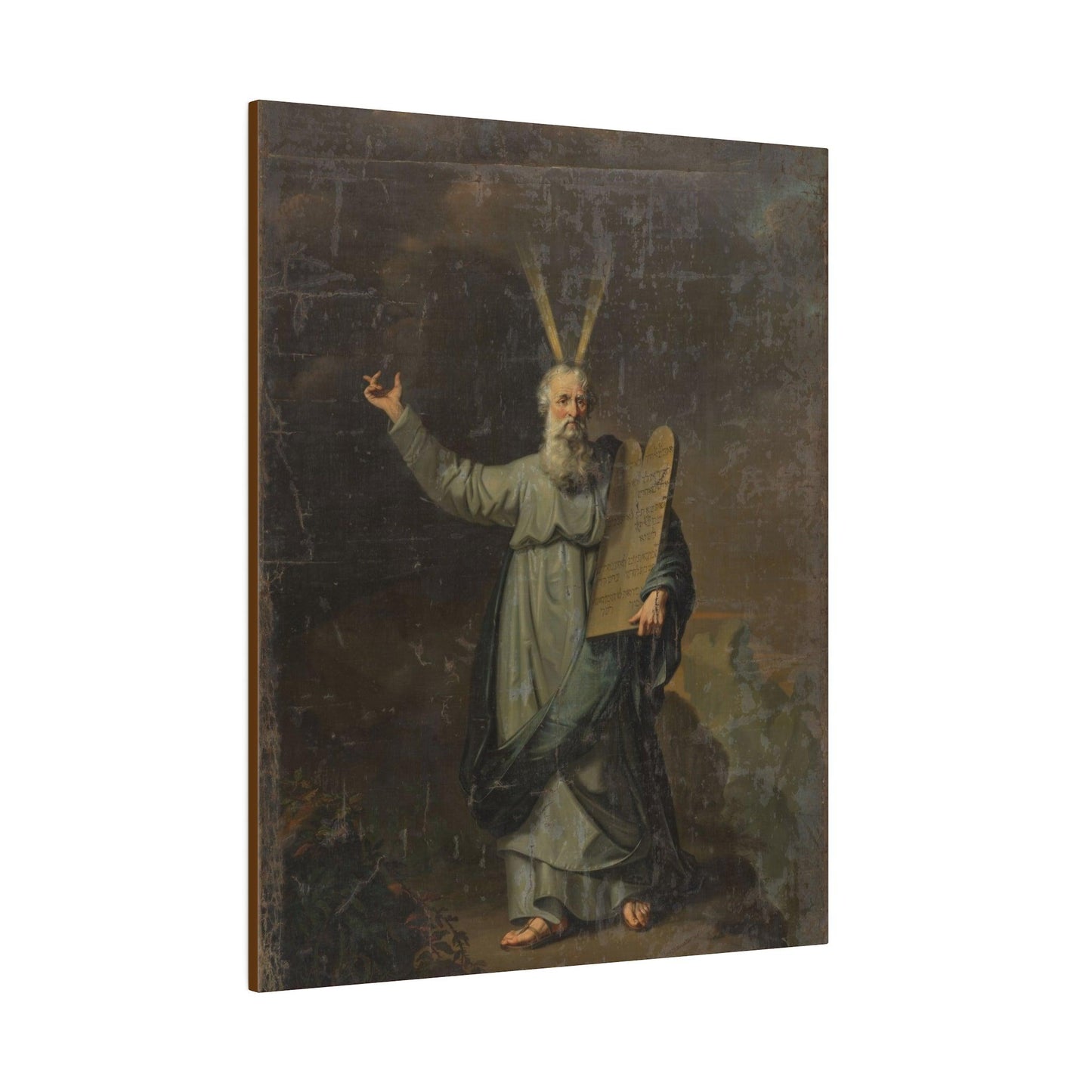 1803 Moses with the Tables of the Law by Pieter Gaal - Matte Canvas, Stretched, 0.75"