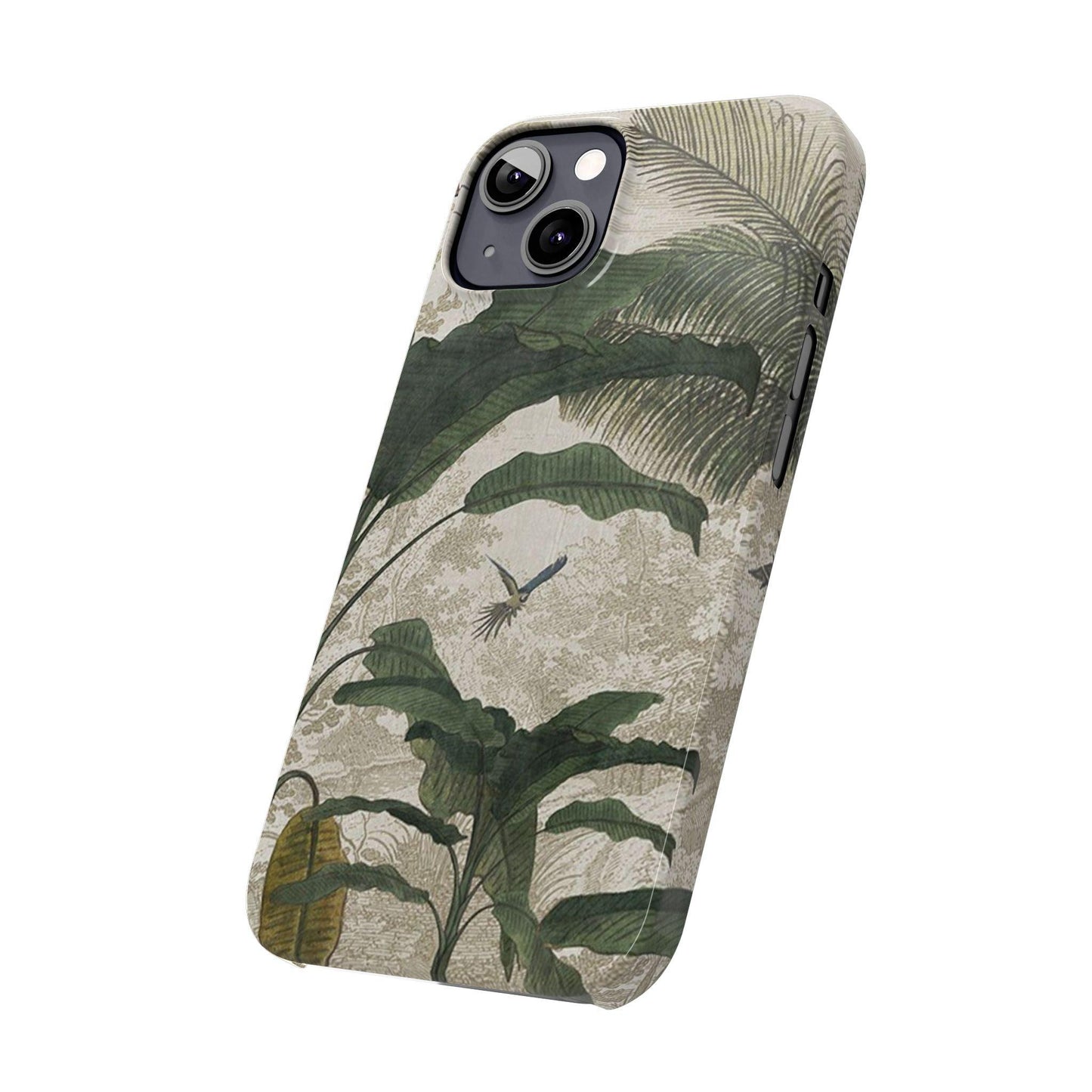 Tropical Paradise Vintage Charm iPhone Cases