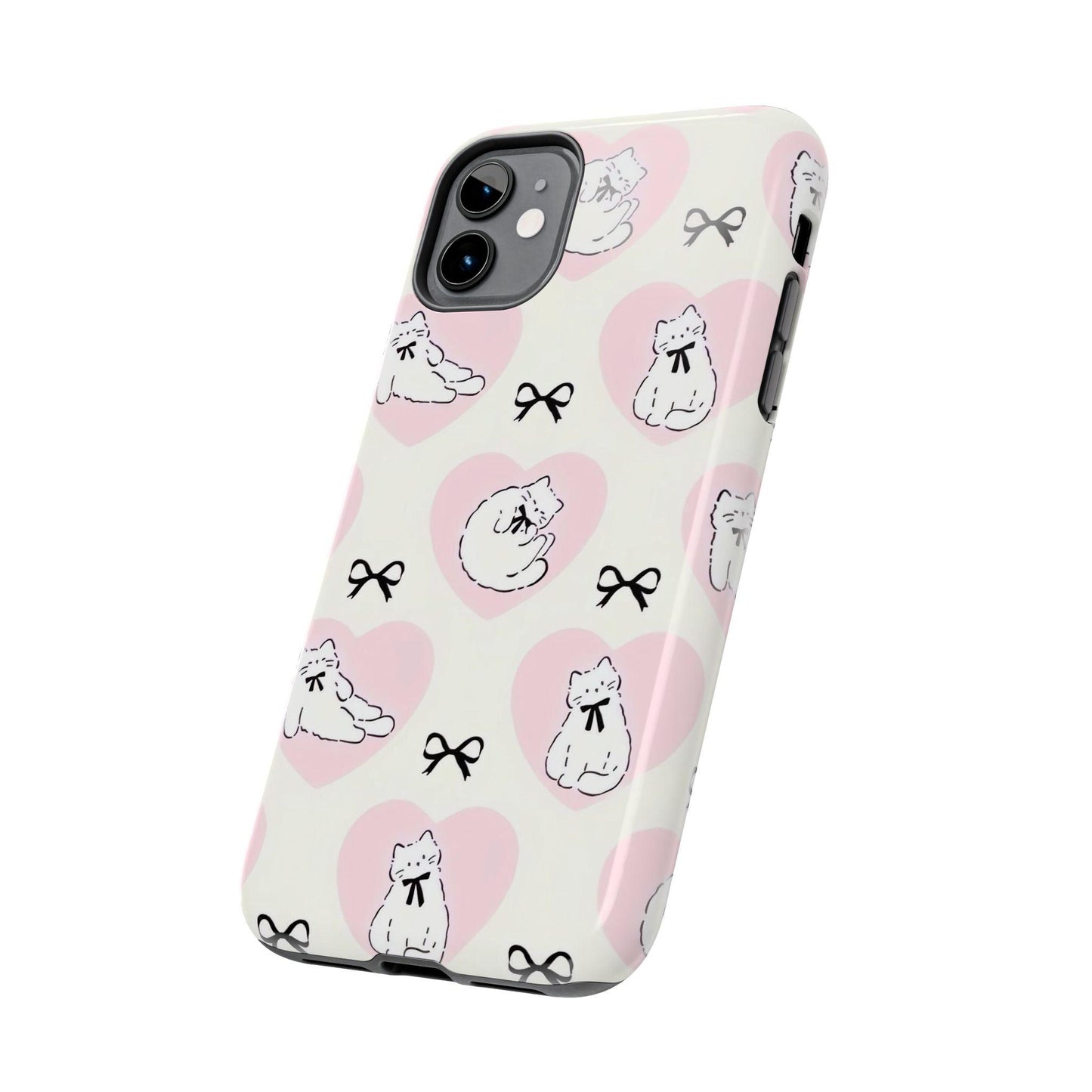 Kitty Love Affair Tough iPhone Cases