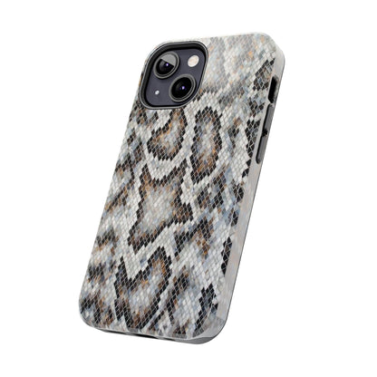 Crawler in Grey Mosaic Tough iPhone Cases