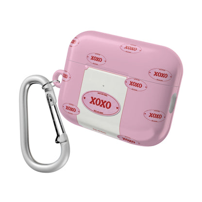 Cute Pink XOXO AirPod Case