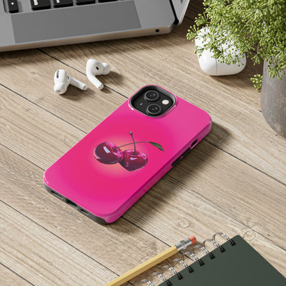 Phone Case - Pink Cherry iPhone Cases