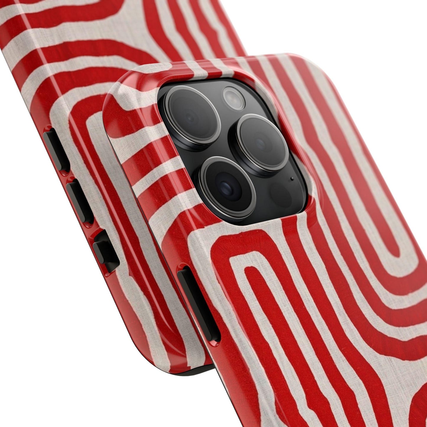 Scarlet Labyrinth Tough iPhone Cases