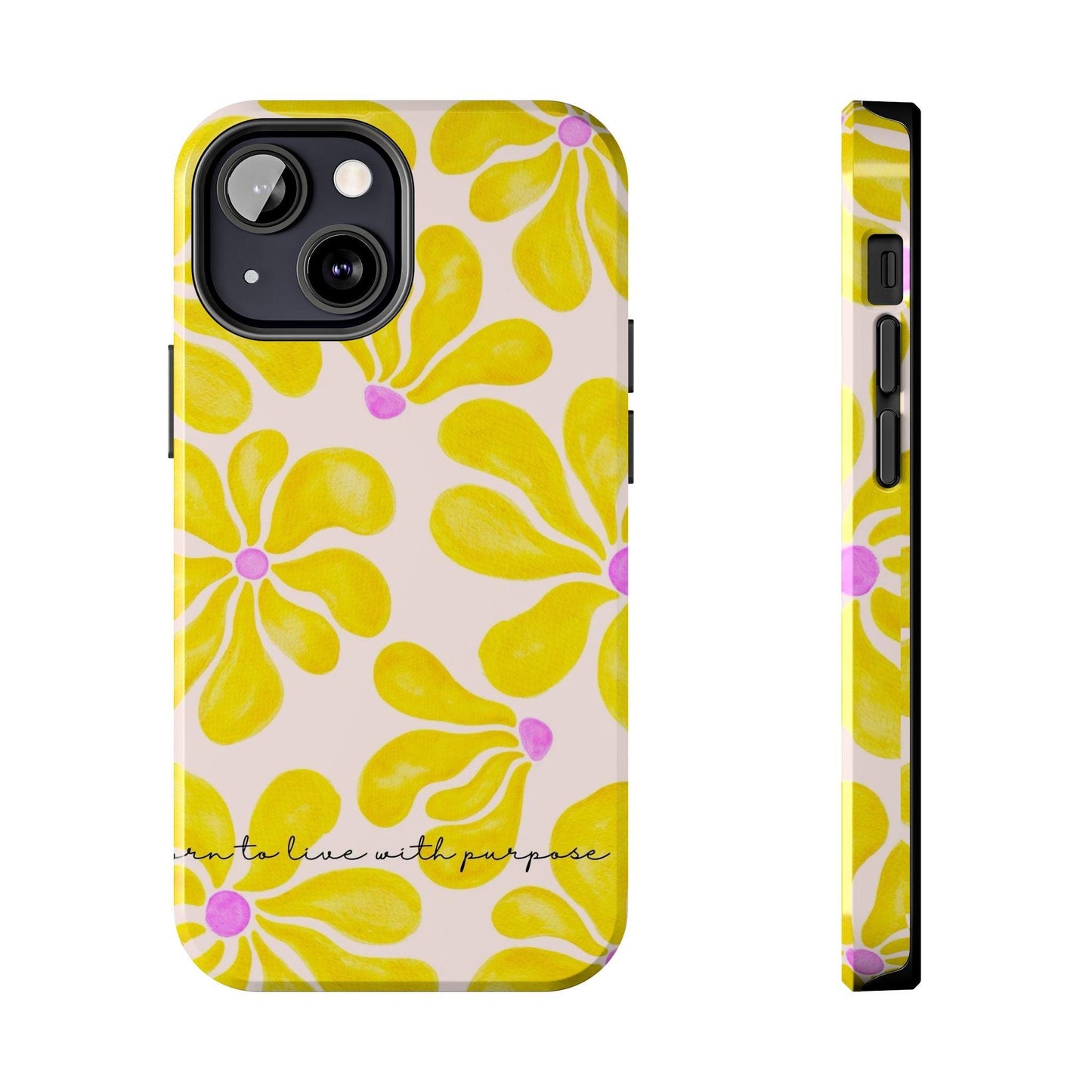 Sunshine Floral Tough iPhone Cases