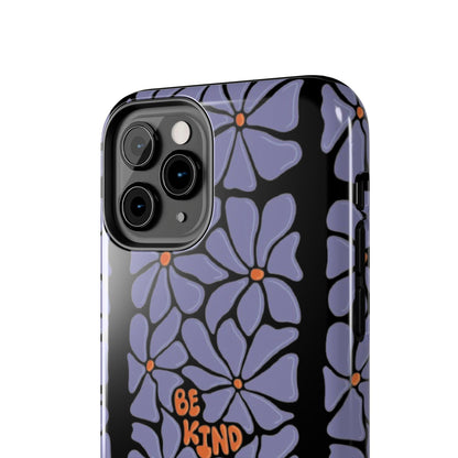 Be Kind Floral Tough iPhone Cases