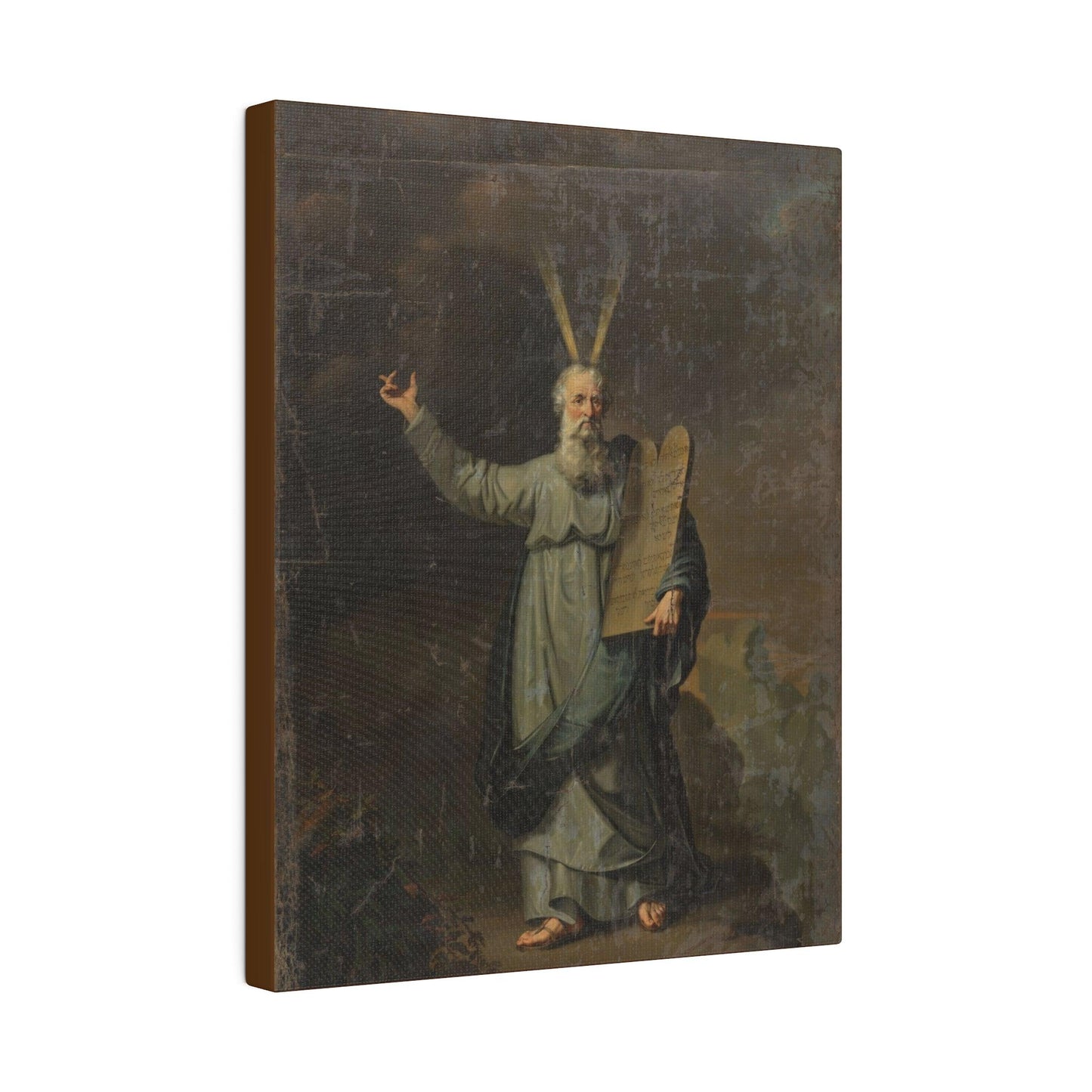 1803 Moses with the Tables of the Law by Pieter Gaal - Matte Canvas, Stretched, 0.75"