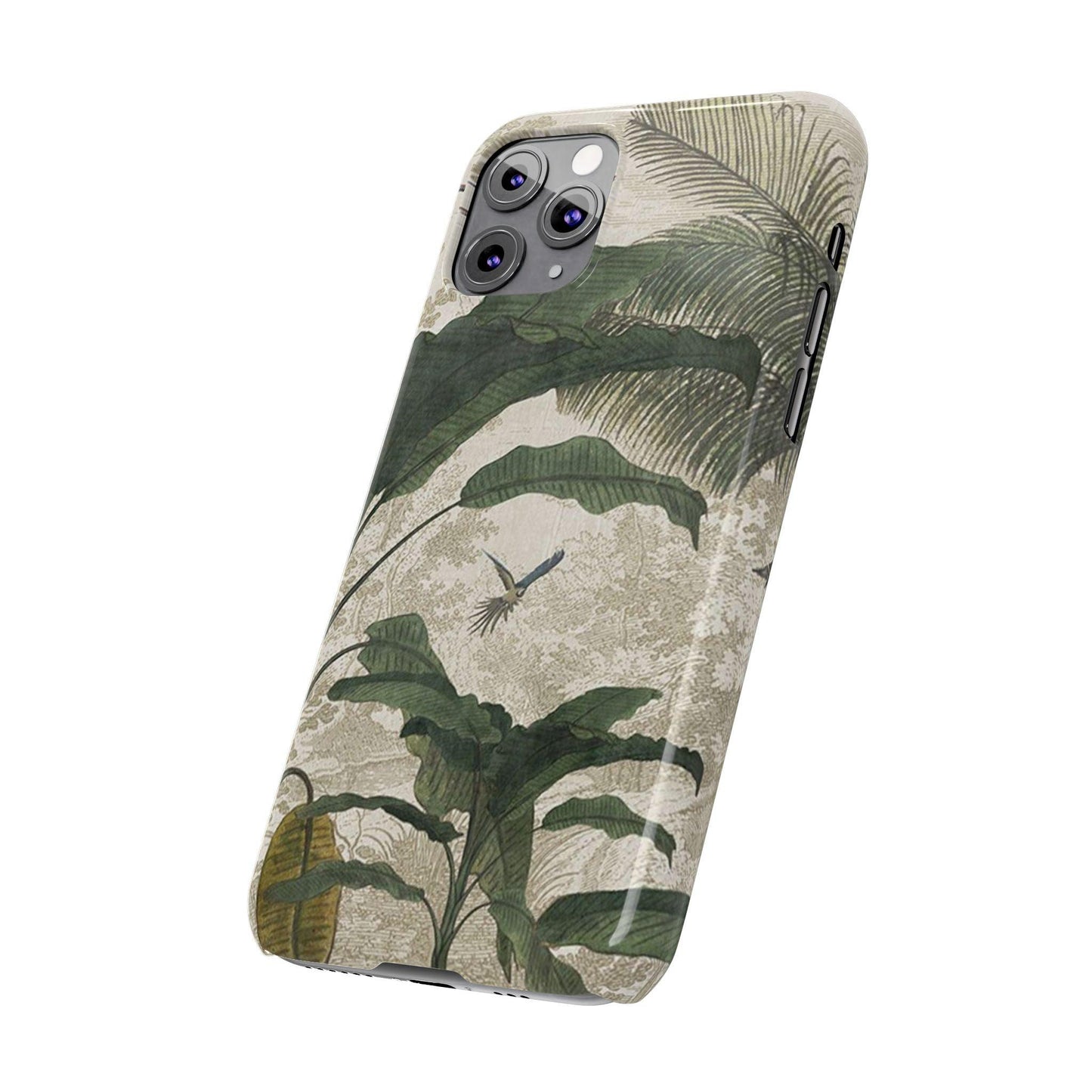 Tropical Paradise Vintage Charm iPhone Cases