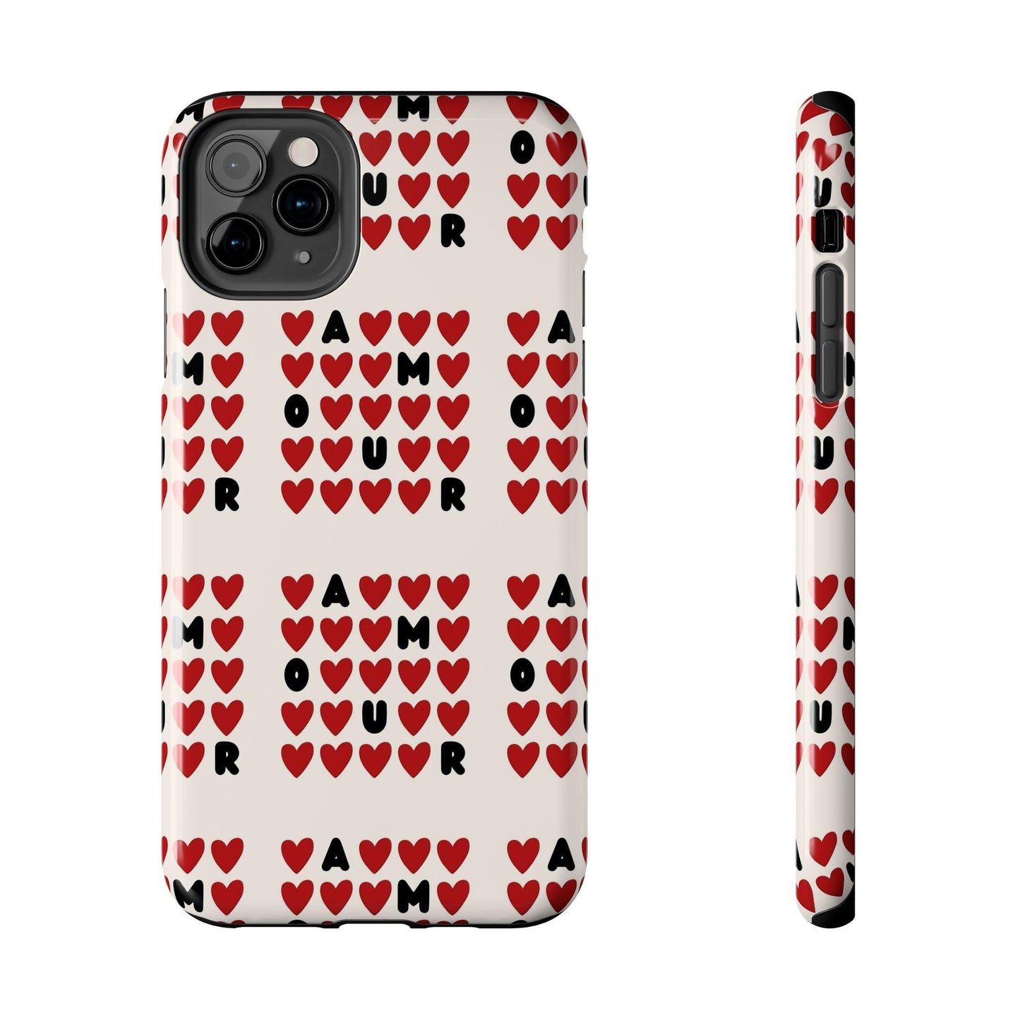 AMOUR Valentines iPhone Cases