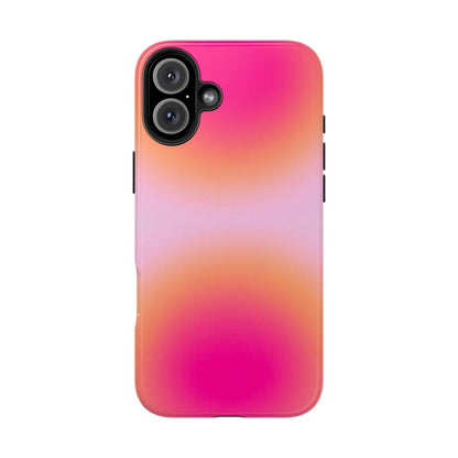 Sunset Glow Tough iPhone Cases with dual layer protection