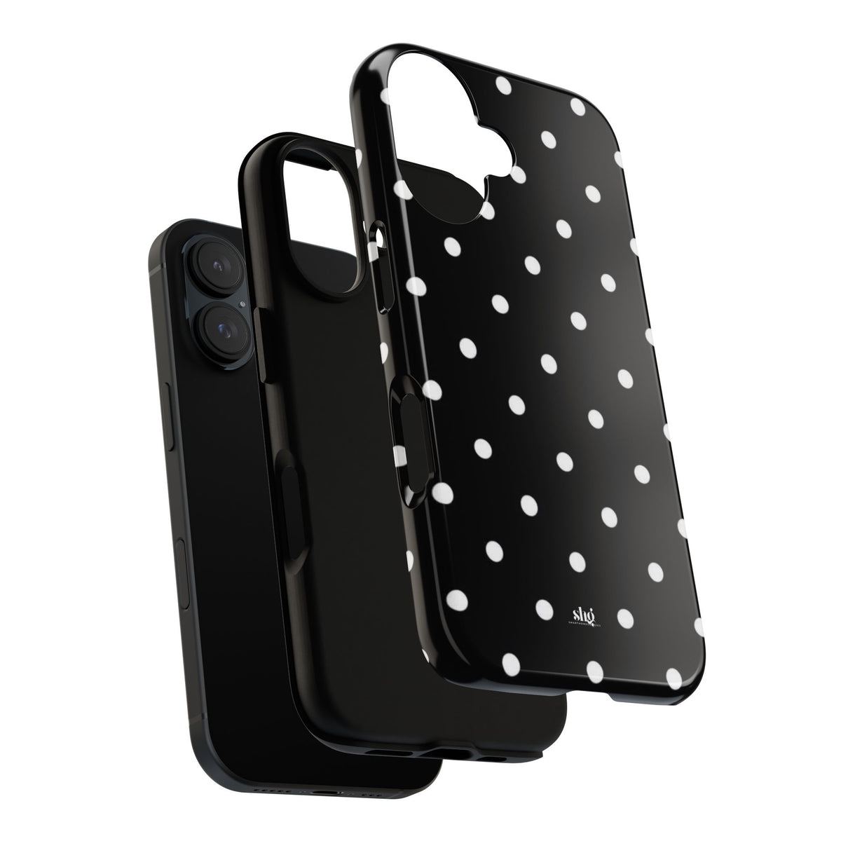 Classic Black Polka Dot Phone Case