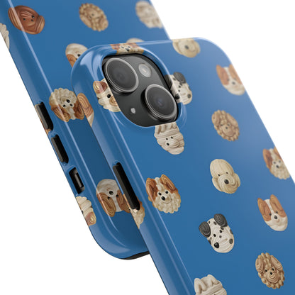 Cute Dog Faces Tough Phone Case - Durable Pet Lover Accessory