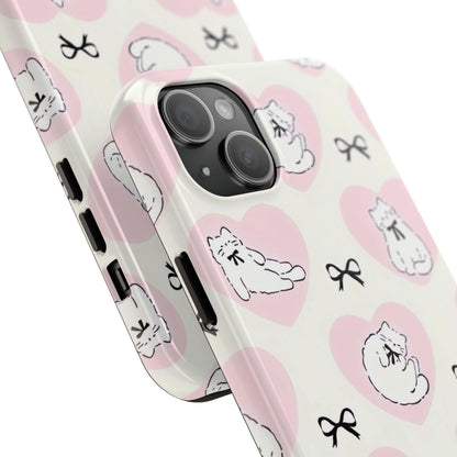 Kitty Love Affair Tough iPhone Cases