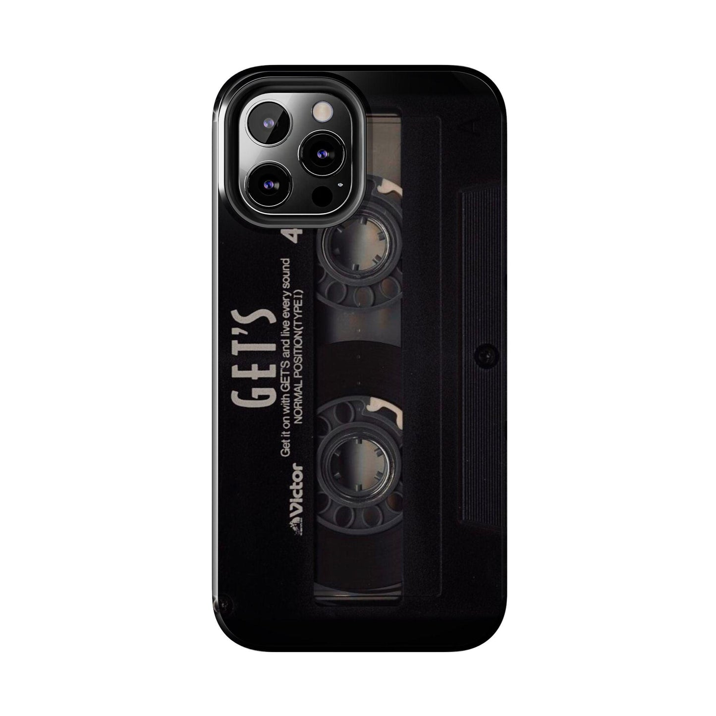 Cassette Tape Aesthetic iPhone Cases