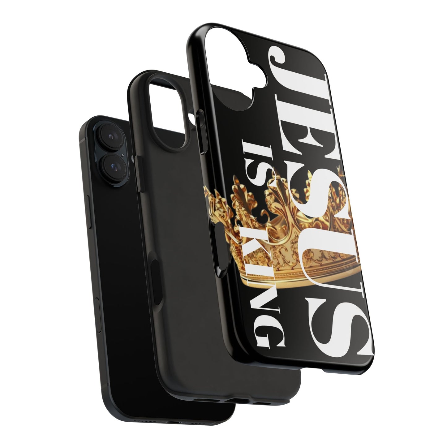 Jesus is King iPhone Cases