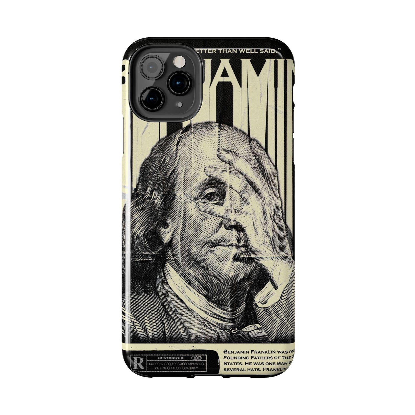 Franklin's Vision Remix Tough iPhone Cases