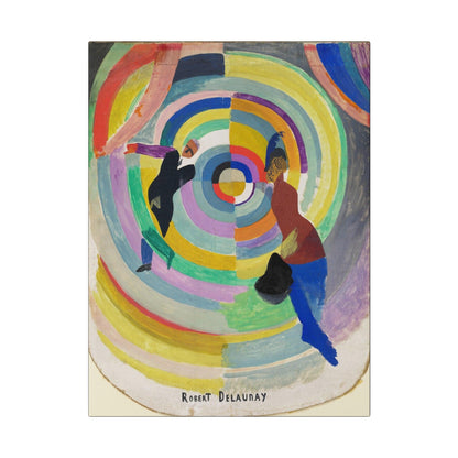 Political Drama (1914) by Robert Delaunay - Matte Canvas, Stretched, 0.75"