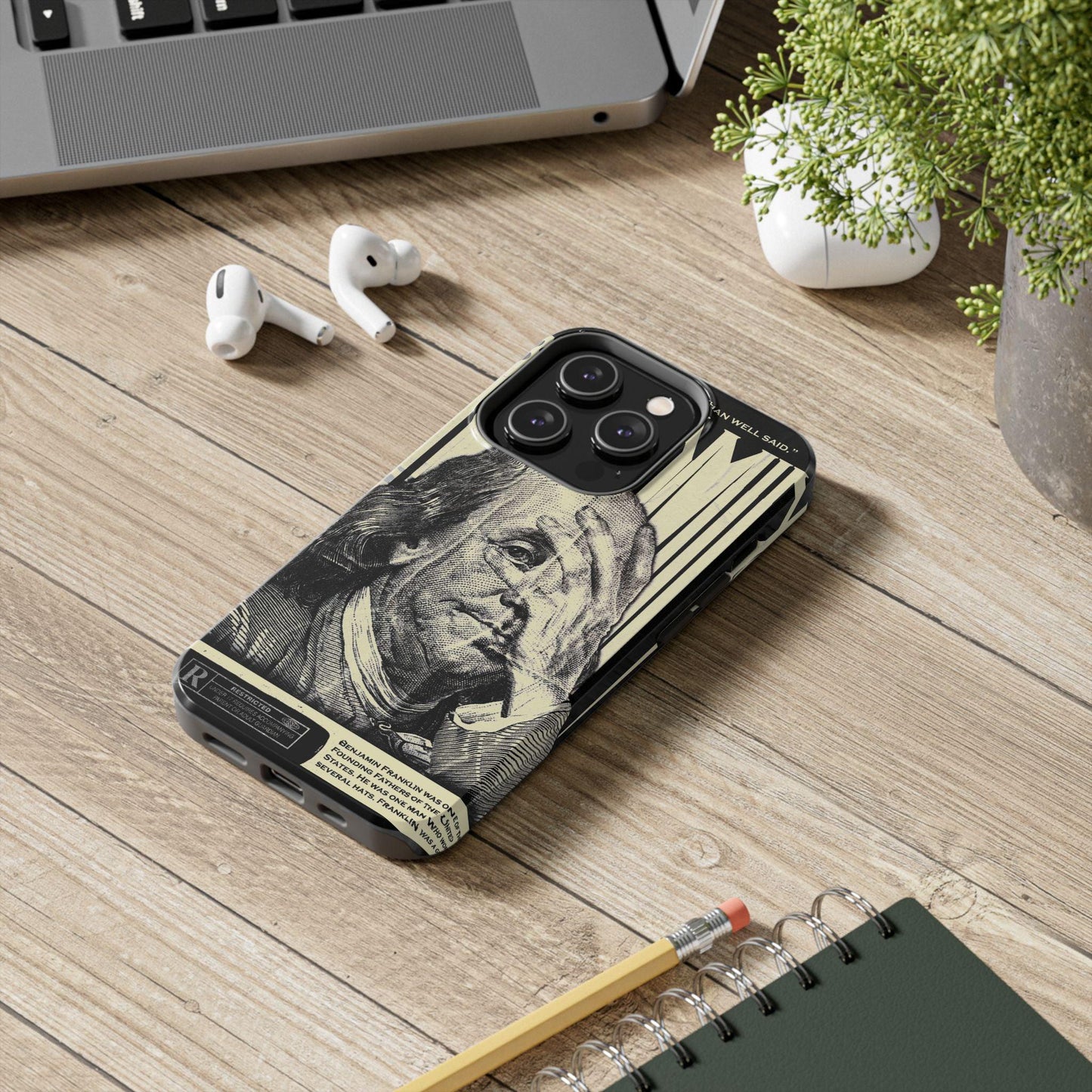 Franklin's Vision Remix Tough iPhone Cases