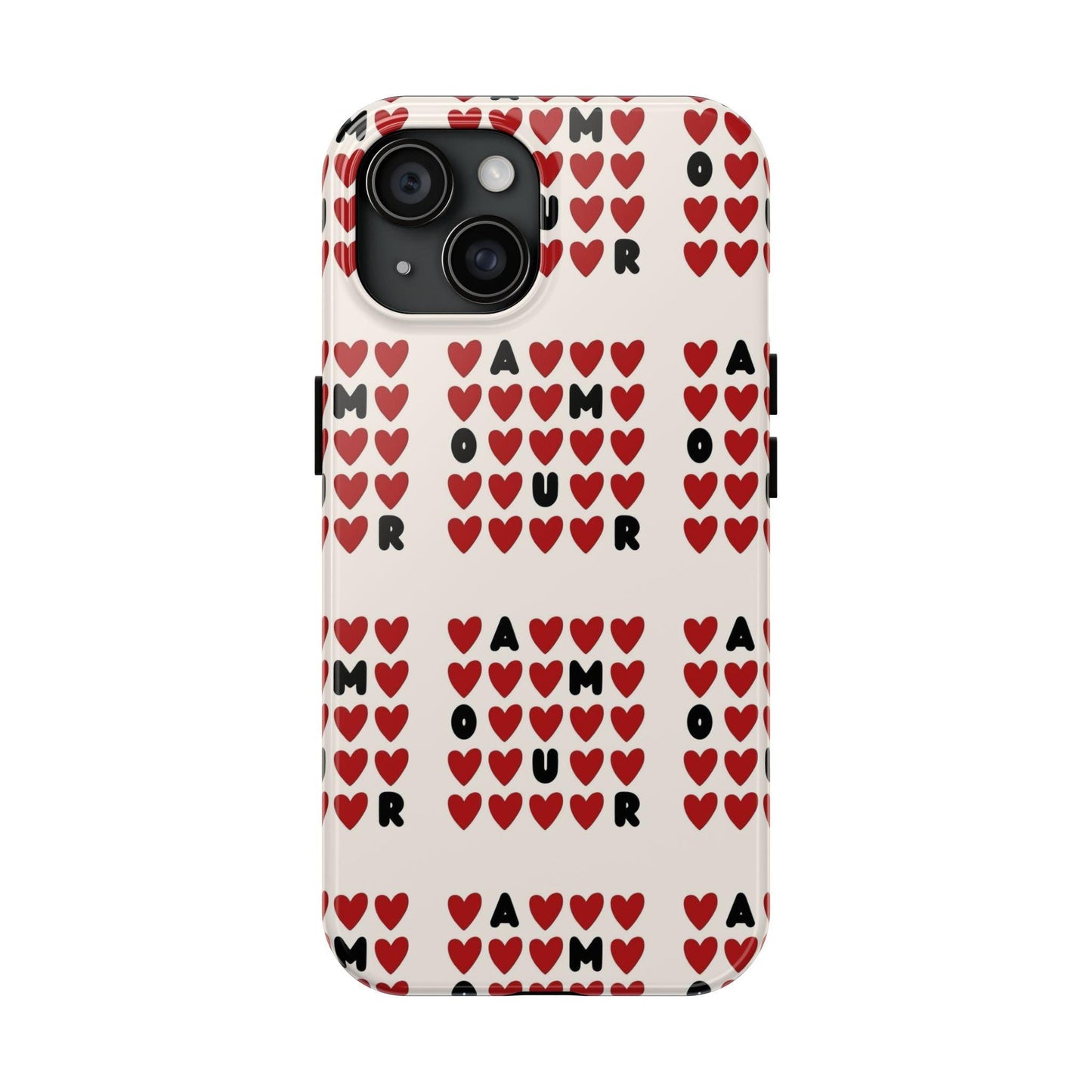 AMOUR Valentines iPhone Cases