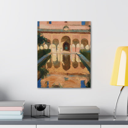 Hall of the Ambassadors, Alhambra, Granada by Joaquín Sorolla y Bastida - Canvas Gallery Wraps