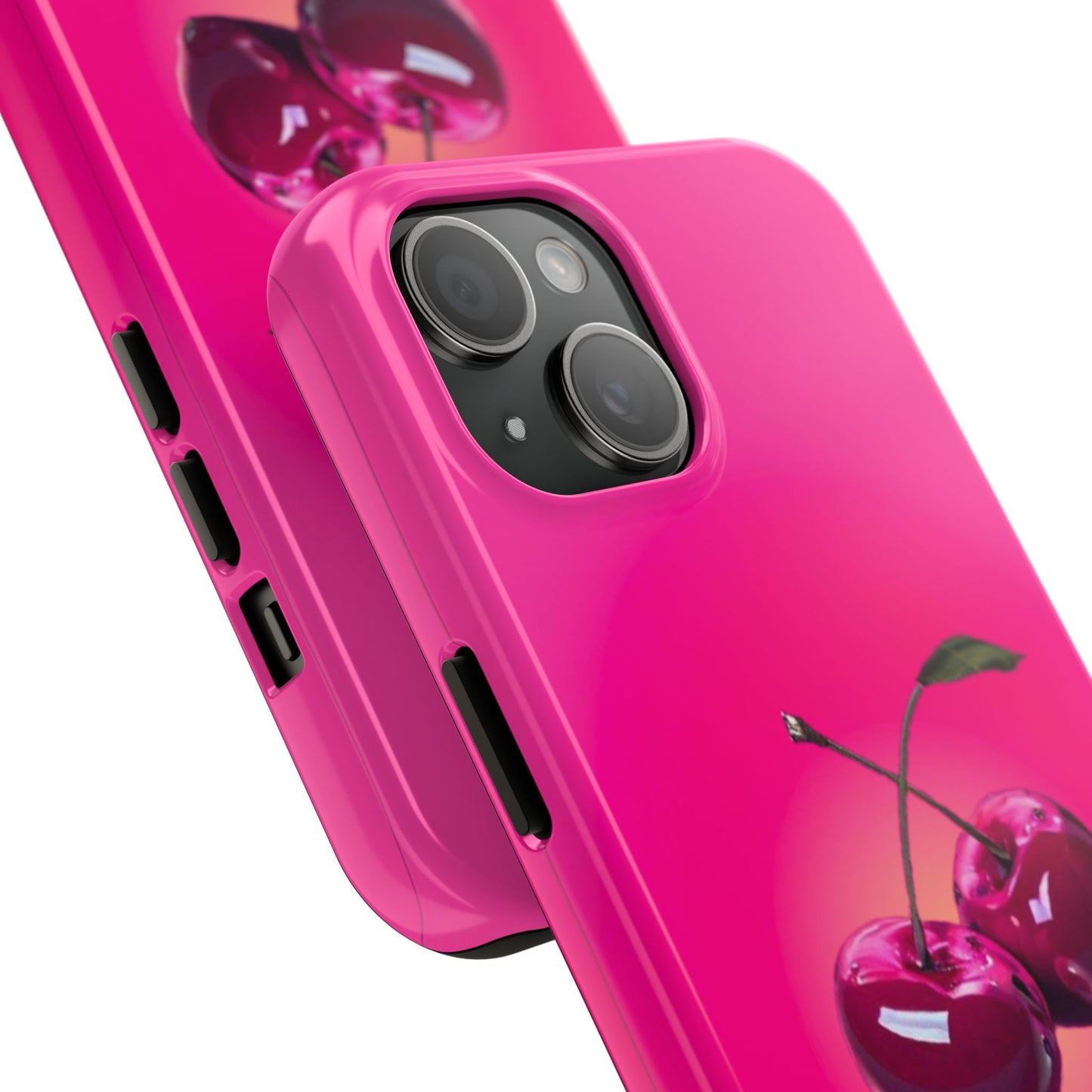 Phone Case - Pink Cherry iPhone Cases