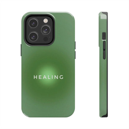 Healing Tough iPhone Cases in Green