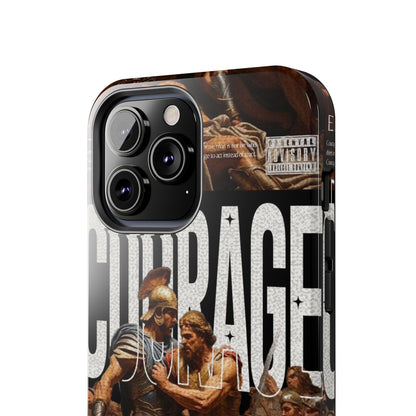 Courage Battle Scene iPhone Cases