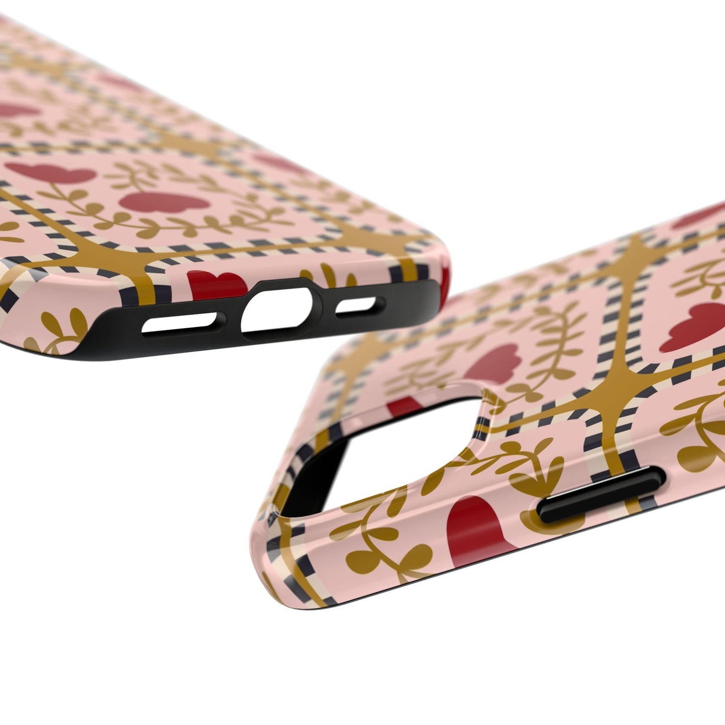 Floral Quirkiness Designer Tough iPhone Cases