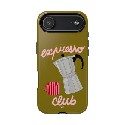 Espresso Club MagSafe Phone Case